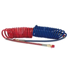 Red & Blue Suzie Coil Set - Long Tail